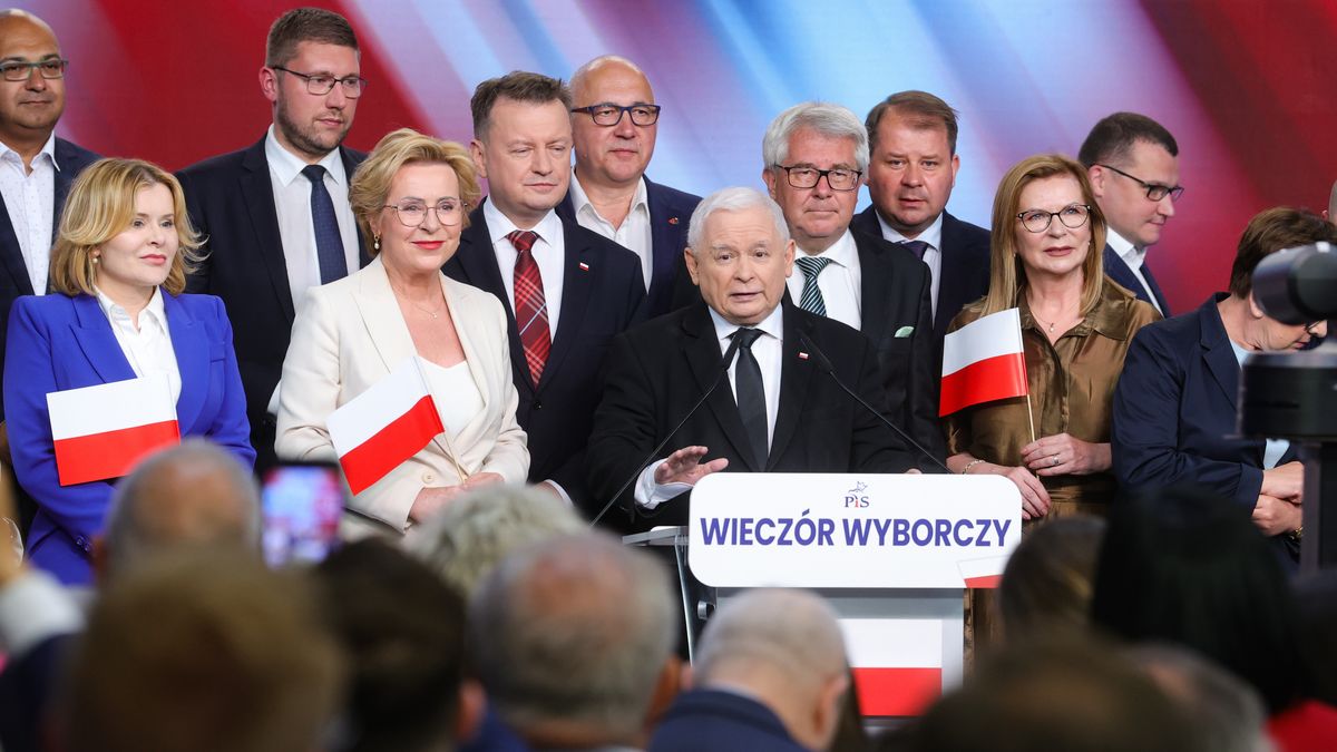 Prezes PiS Jarosław Kaczyński