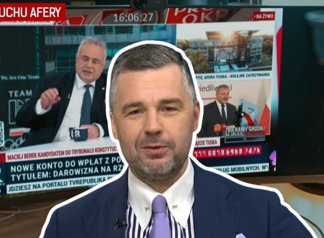 Republika oburzona na reportaż TVN24 o związkach z Zondacrypto. Rachoń zapowiada pozwy