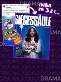 Maryja z brodą - czy rodzice Jezusa byli osobami homoseksualnymi? Kontrowersyjna okładka magazynu