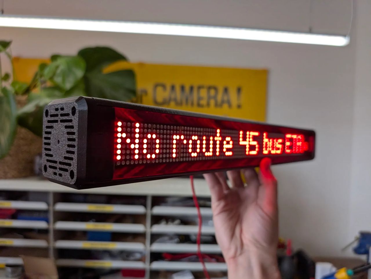 Stworzył własny wyświetlacz. Sąsiedzi już korzystają