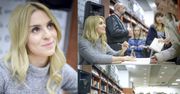 Kasia Tusk oblegana przez fanki. Czekały w kolejce po autograf...(ZDJĘCIA)