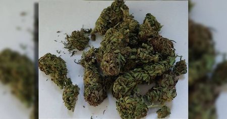 Poszukiwany listem gończym wpadł z kilogramem marihuany