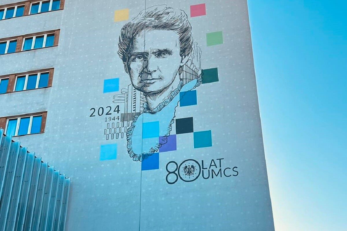 Mural UMCS w Lublinie