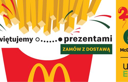 McDonald’s świetuje drugie urodziny McDelivery