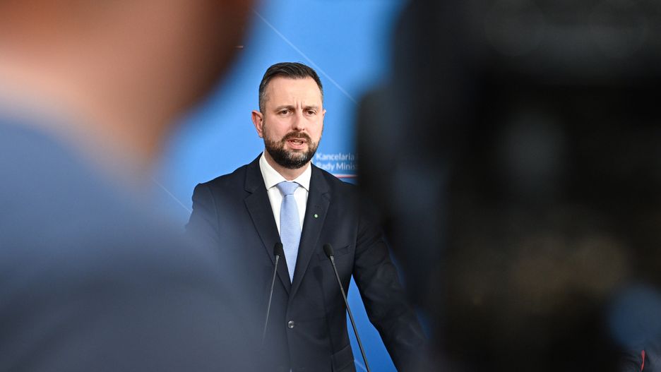 Warszawa, 30.04.2024. Szef MON Władysław Kosiniak-Kamysz na konferencji prasowej po posiedzeniu Rady Ministrów w Warszawie, 30 bm. Rząd przyjął Wieloletni Plan Finansowy Państwa na lata 2024�2027. (ad) PAP/Radek Pietruszka