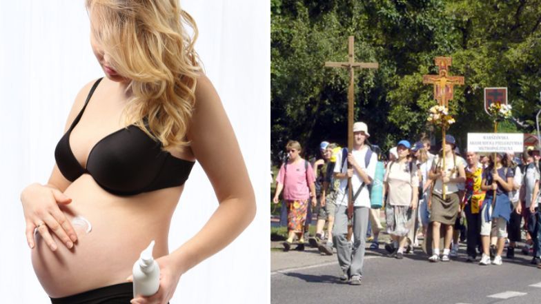 Kobieta wróciła z pielgrzymki w ciąży...
