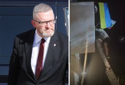 Skandal na wiecu Brauna. Jest reakcja policji na to, co się stało