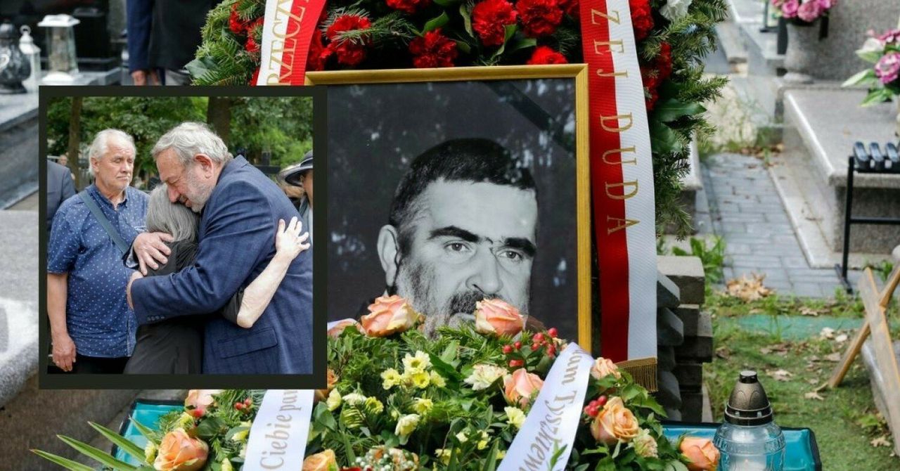 Tak wyglądał pogrzeb Janusza Rewińskiego ZDJĘCIA. Oni pożegnali znanego aktora i satyryka