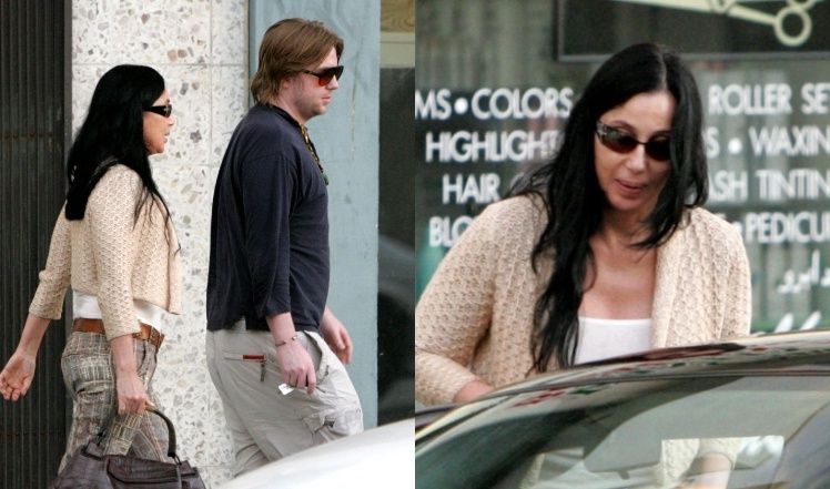 Cher poszła z synem do kina