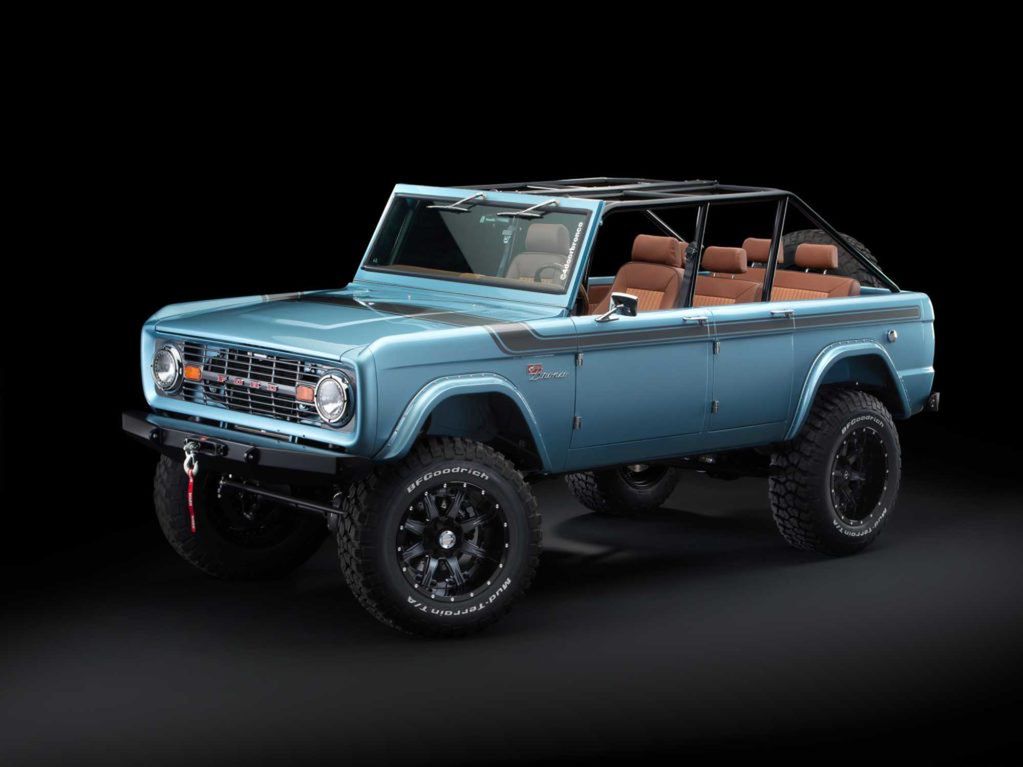 680-konny Ford Bronco. Wspaniały restomod