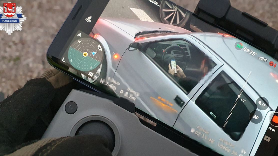 Używanie telefonu podczas jazdy