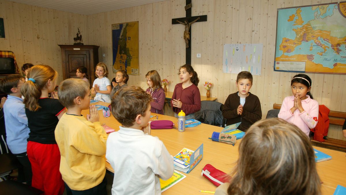 Lekcja religii/ zdjęcie ilustracyjne