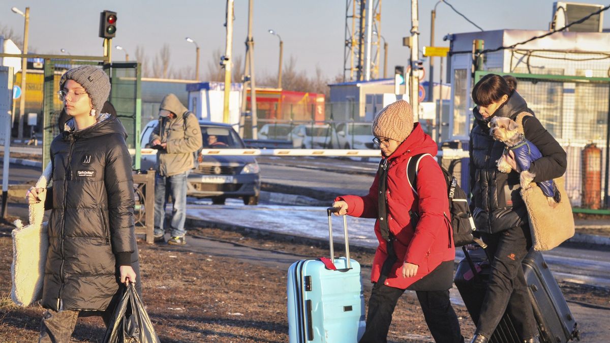 W piątek separatyści ogłosili "masową ewakuację" ludności do obwodu rostowskiego w Rosji. 