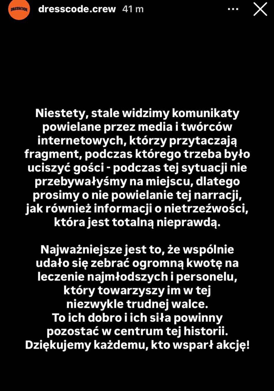 Dziewczyny z Dre$$code wydały oświadczenie