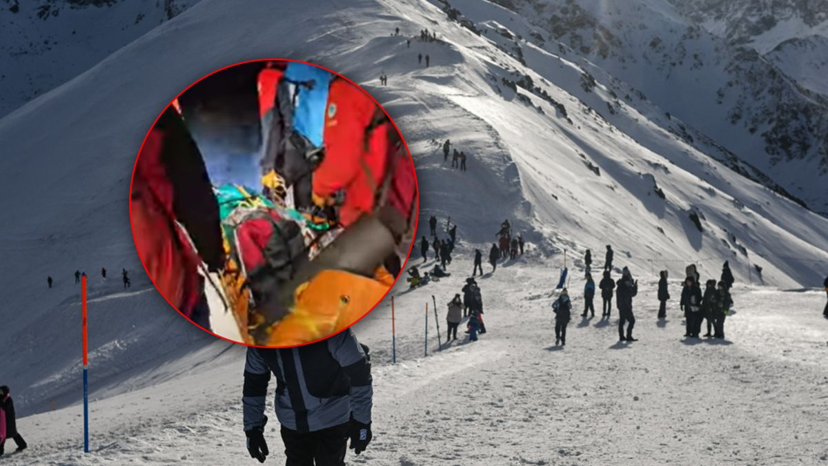 Akcja ratowników w Tatrach.