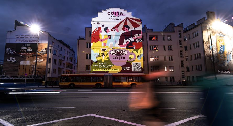 Costa Coffee z nietypową akcją, w której można wygrać roczny abonament na kawę