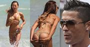 Nowa dziewczyna Cristiano Ronaldo na plaży! (ZDJĘCIA)