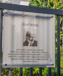 Warszawa. Odsłonięto tablicę upamiętniającą Józefa Wittlina