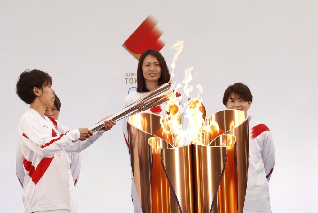 Japonia. Wystartowała sztafeta z ogniem olimpijskim