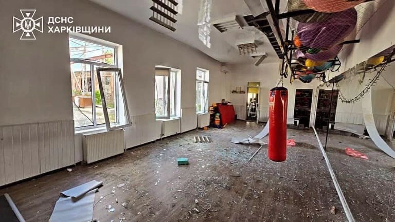 Russian bombs destroy sports hall, injure children in Ukraine