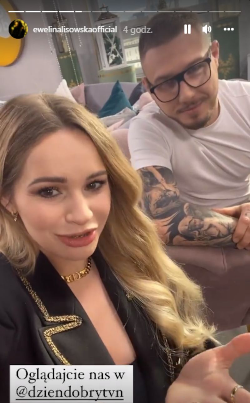 Ewelina Lisowska relacjonuje wizytę w "Dzień dobry TVN" i narzeka na aparat 