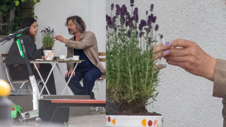 Jacek Braciak z tajemniczą znajomą