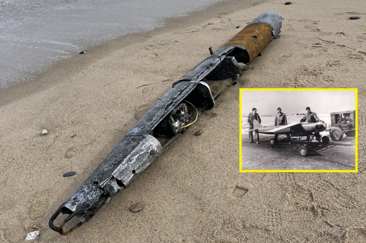 Cape Cod's mystery. Cold War drone unearthed on a beach