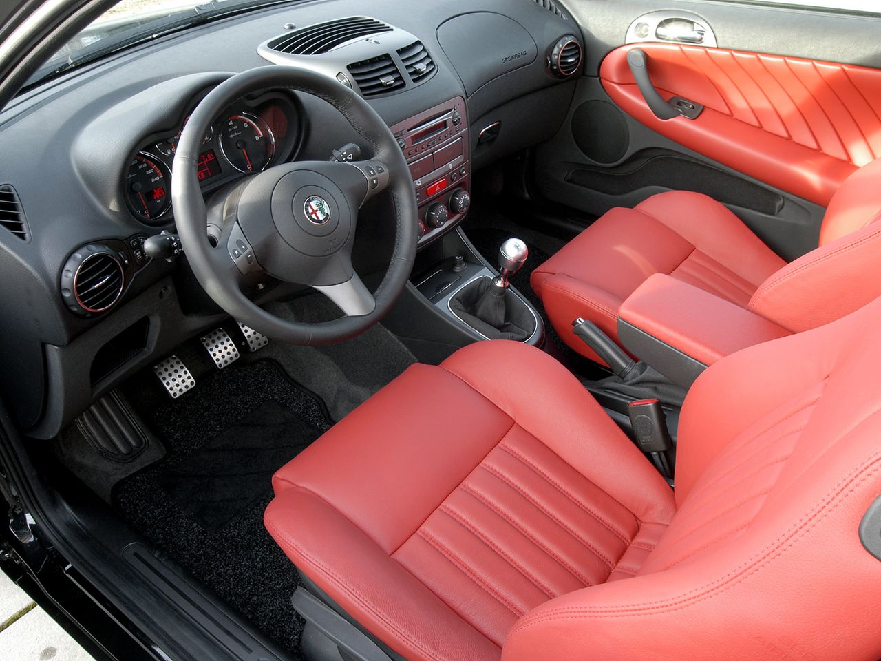 Wnętrze Alfa Romeo 147