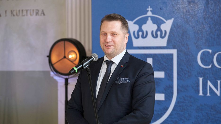 Przemysław Czarnek przemawia podczas inauguracji
 Collegium Intermarium