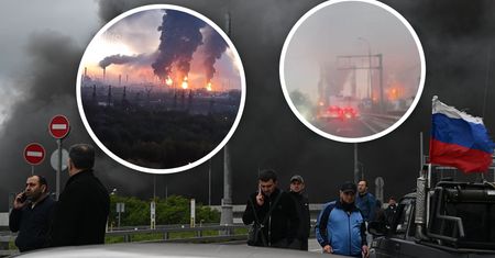 Trafili w Moskwę i kluczową rafinerię. Ukraina zakłóca wybory