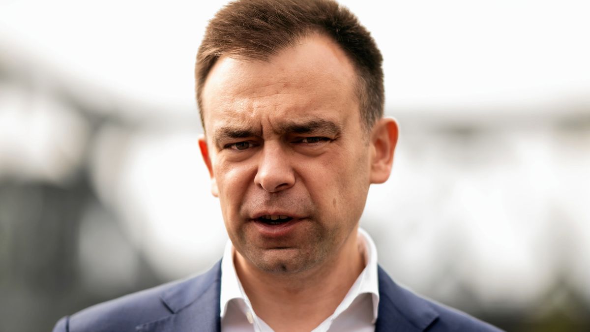 Minister finansów Andrzej Domański