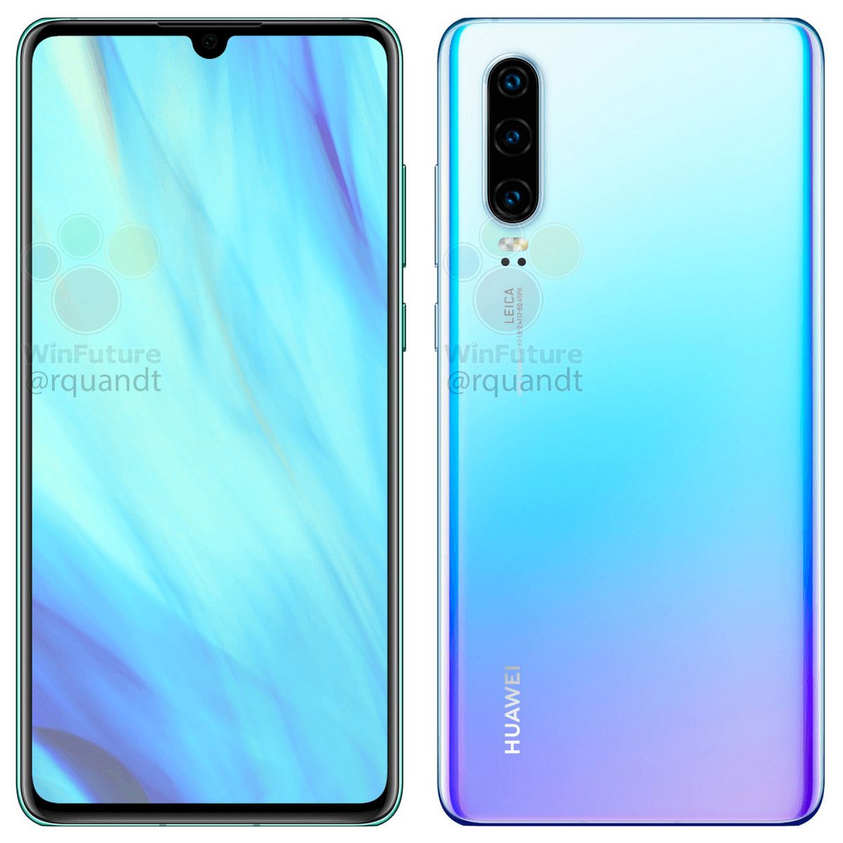 Huawei P30 także ma dostać potrójny, lecz nieco słabszy aparat