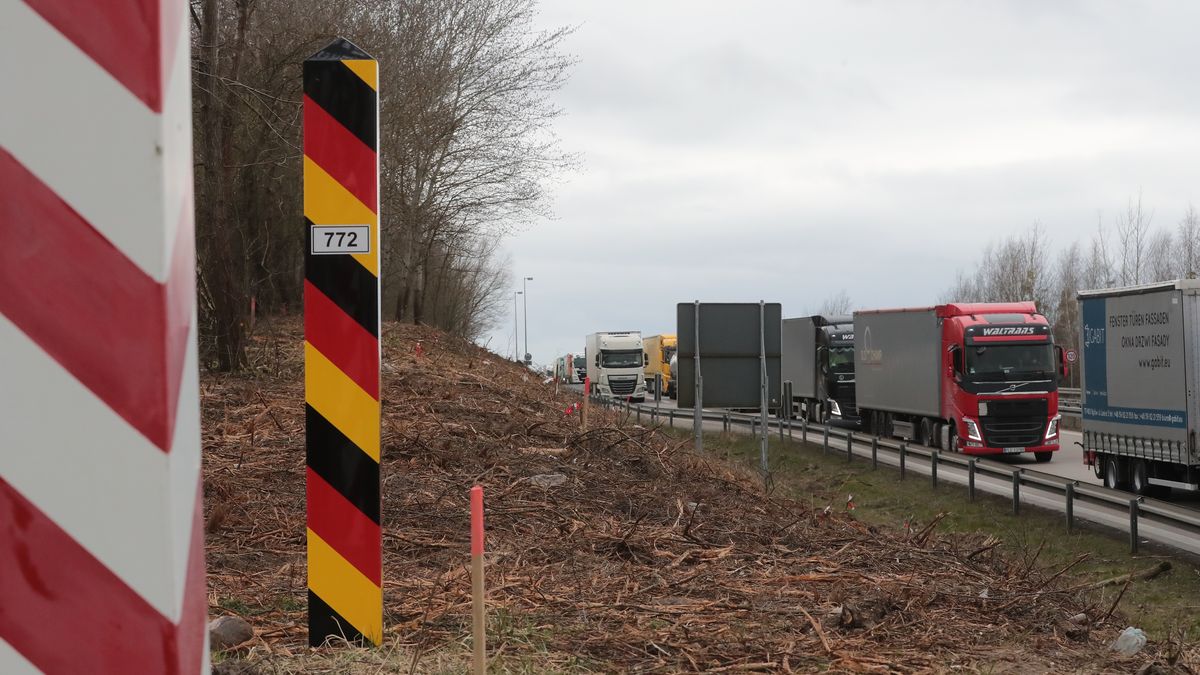 W najbliższy weekend na granicy z Niemcami znowu może być tłoczno. Szczególnie przy wjeździe do Polski