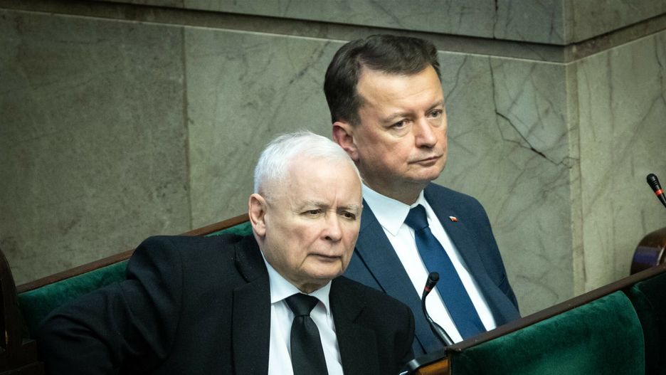 Jarosław Kaczyński wykluczył dymisję ministra Błaszczaka.