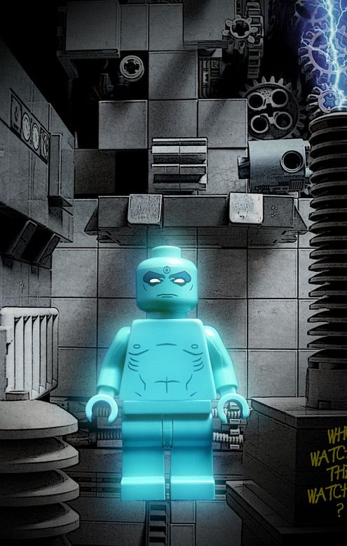 niezłe gadżety: Dr Manhattan ze Strażników w wersji Lego 2