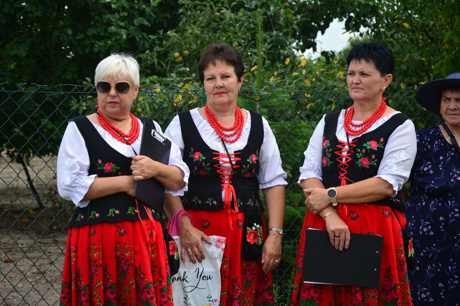 W uroczystościach ku czci Świętej Kingi w Nowym Korczynie uczestniczyły przedstawicielki kół gospodyń wiejskich. 