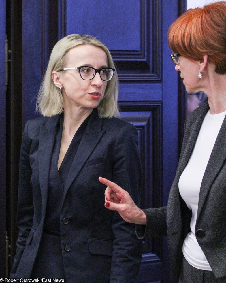 Minister finansów Teresa Czerwińska i minister rodziny Elżbieta Rafalska