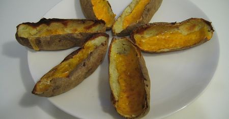 Pieczona skórka z ziemniaka bez dodatku soli