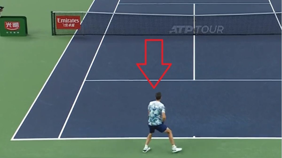 Zdjęcie okładkowe artykułu: Twitter / Tennis TV / Hubert Hurkacz w meczu z Andriejem Rublowem