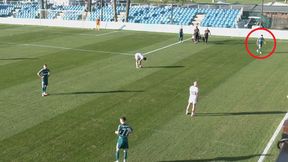 Alarm w sparingu Legii. Kontuzjowany piłkarz musiał zejść