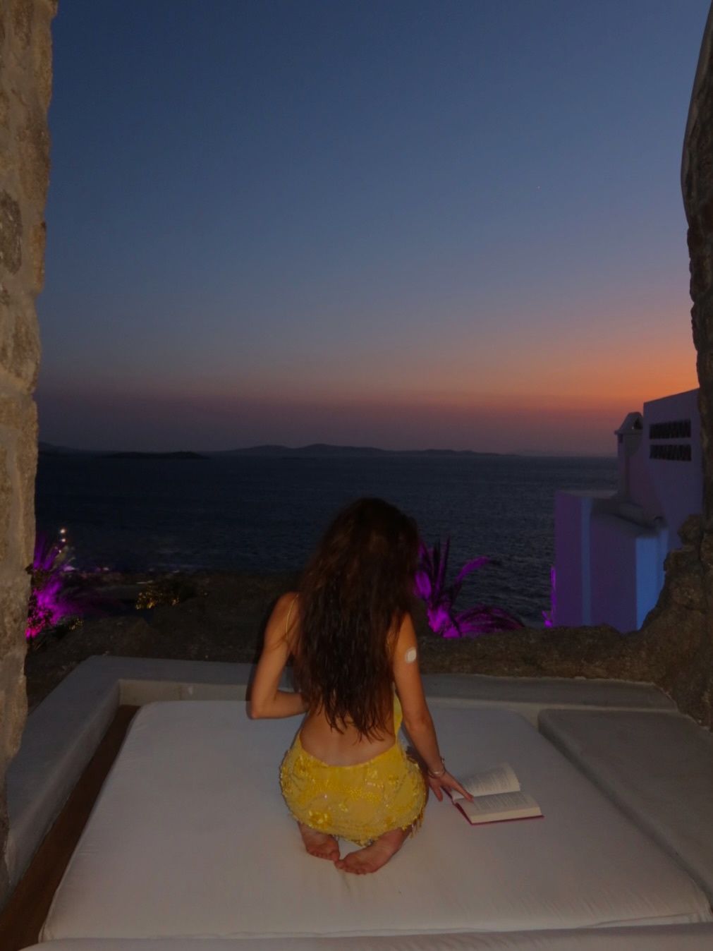 Roksana Węgiel pozdrawia z Mykonos