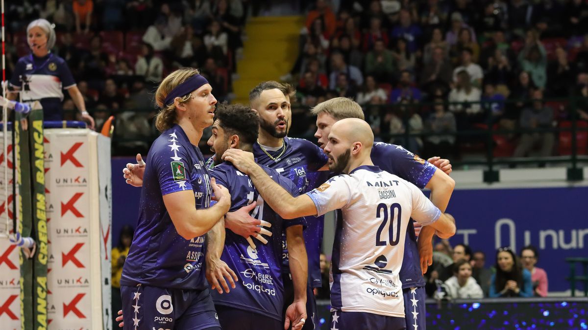 Materiały prasowe / legavolley.it / Na zdjęciu: siatkarze Vero Volley Monza