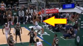 Ścięcie pod kosz i wsad. Sochan pofrunął