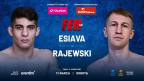 Zmiana w karcie walk FEN 45. Esiava z nowym rywalem