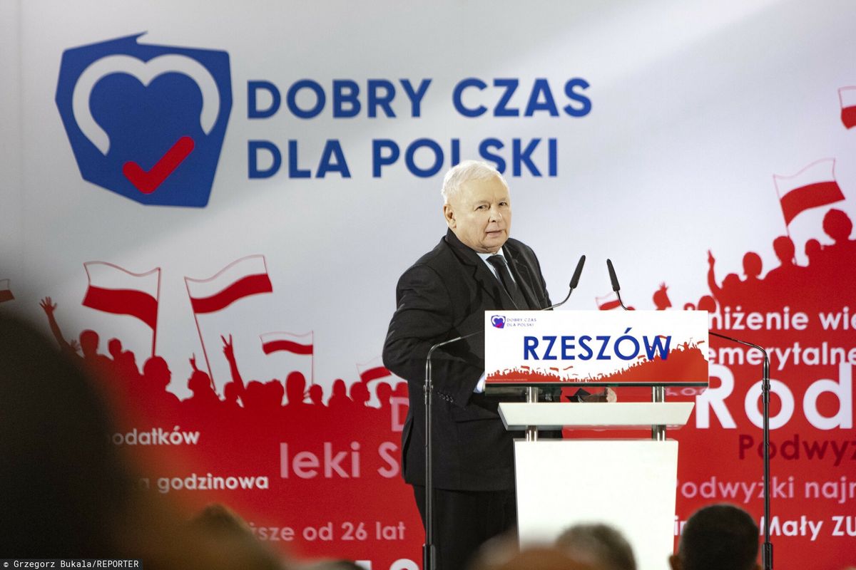 Jarosław Kaczyński w Rzeszowie
