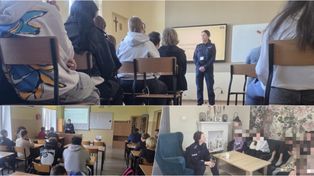 Kutno: Edukacja zamiast kar. Policjantka uświadamia młodzież