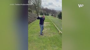 #dziejesiewsporcie: Probierz na polu golfowym. Zobacz, co poszło nie tak