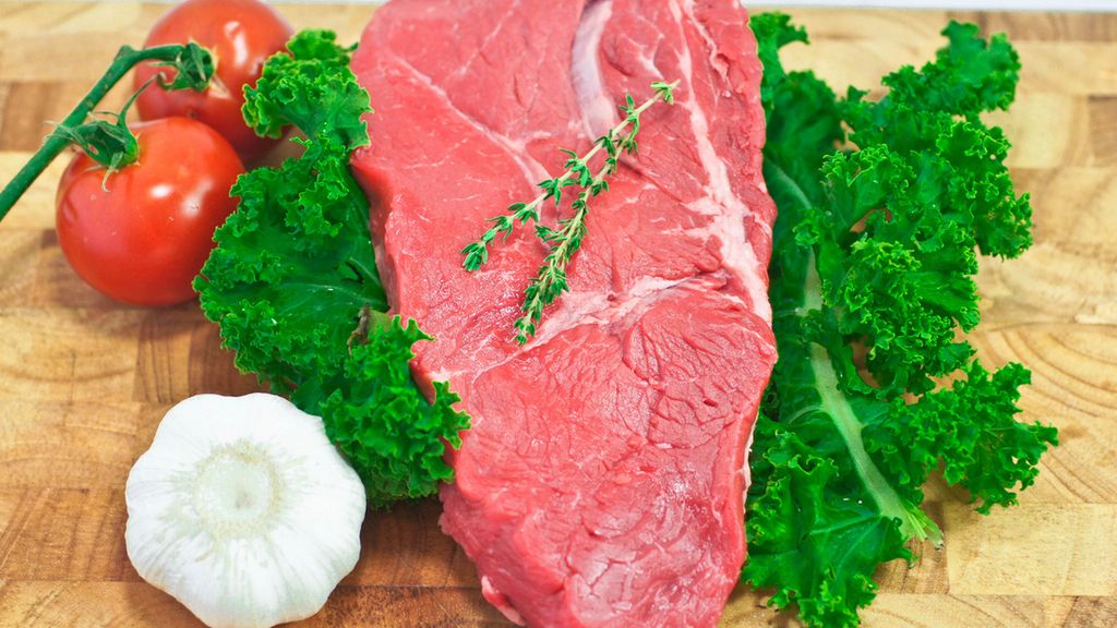 Surowa polędwica wołowa (samo mięso)
