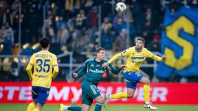 "Słabe zachowanie". Piłkarz Arki miał pretensje do Legii