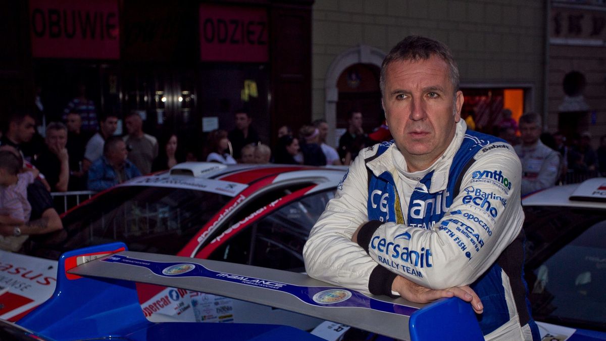 Na zdjęciu Michał Sołowow - znakomity rajdowiec i biznesmen. Do niego należy m.in. grupa chemiczna Synthos.